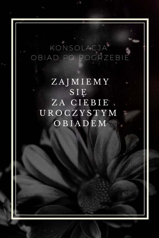 plakat pogrzeby